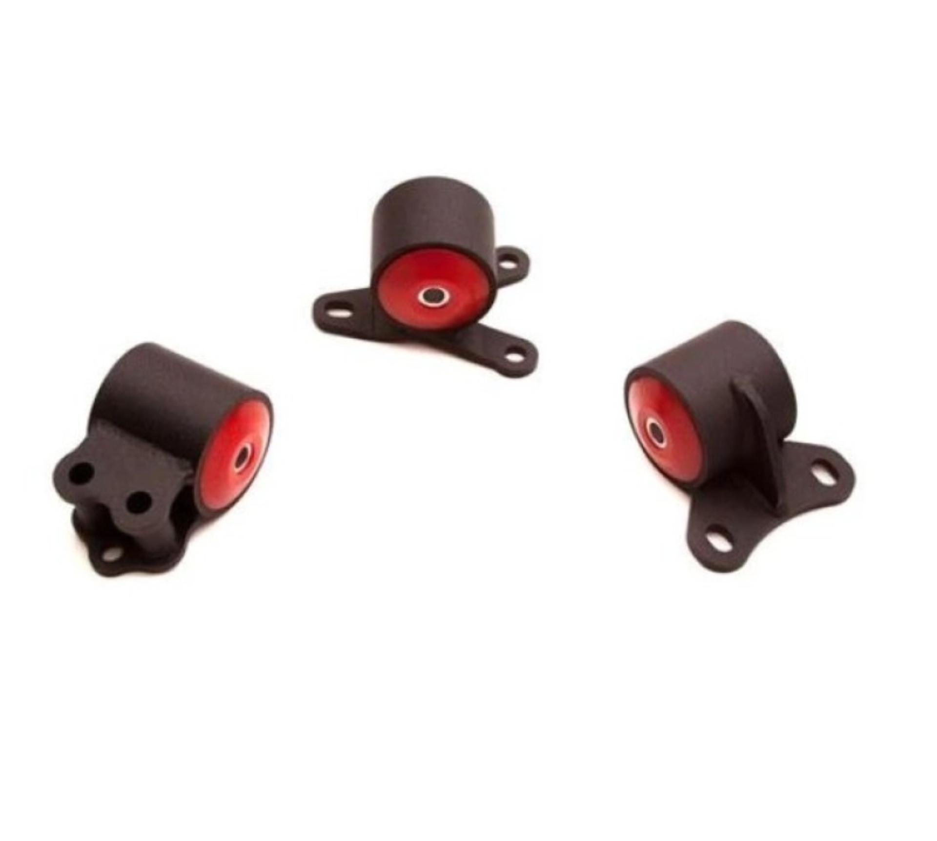 Picture of Innovative 94-01 Integra B-Series Black Steel Mounts 85A Bushings (Auto Trans 3 Bolt)