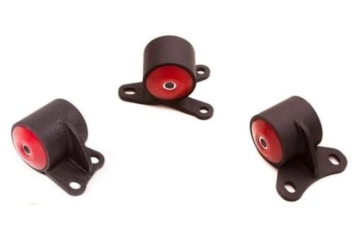 Picture of Innovative 94-01 Integra B-Series Black Steel Mounts 85A Bushings (Auto Trans)