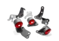 Picture of Innovative 88-91 Civic D-Series Black Steel Mounts 85A Bushings (Pre 92 Engine Hydro)