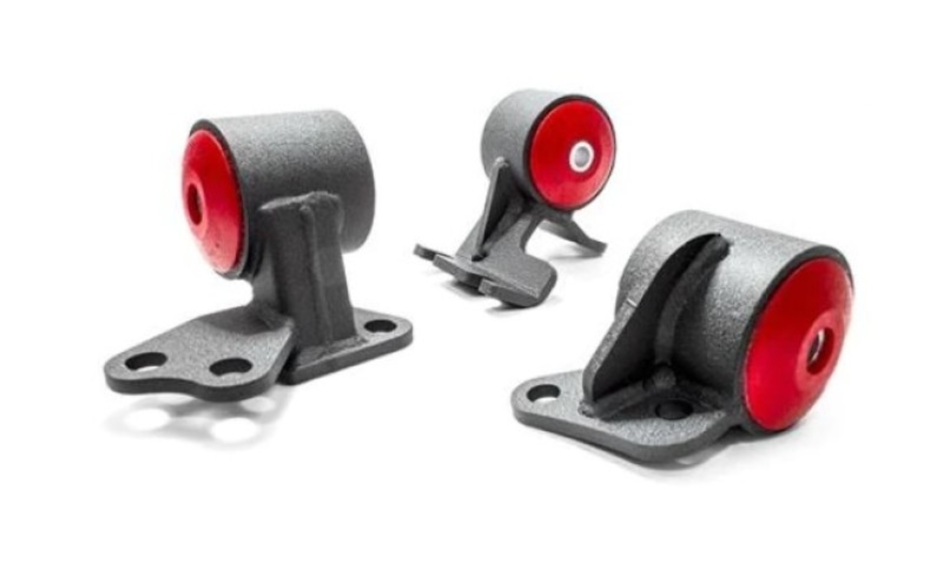 Picture of Innovative 88-91 Civic B-Series Black Steel Mounts 85A Bushings (RHD Only Hydro)