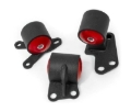 Picture of Innovative 92-95 Civic B/D Series Black Steel Mounts 85A Bushings (Auto to Manual Hydro 2 Bolt)
