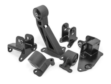 Picture of Innovative 96-00 Civic J-Series Black Steel Mounts 85A Bushings (EG/DC Subframe)