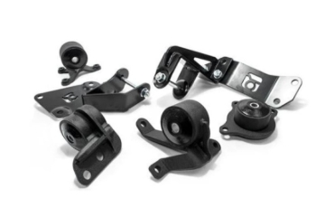 Picture of Innovative 01-05 Civic K-Series Black Steel Mounts 85A Bushings (Not K24 Trans)