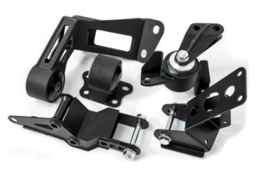Picture of Innovative 05-12 Lotus ELISE/EXIGE K-Series Black Steel Mounts 85A Bushings