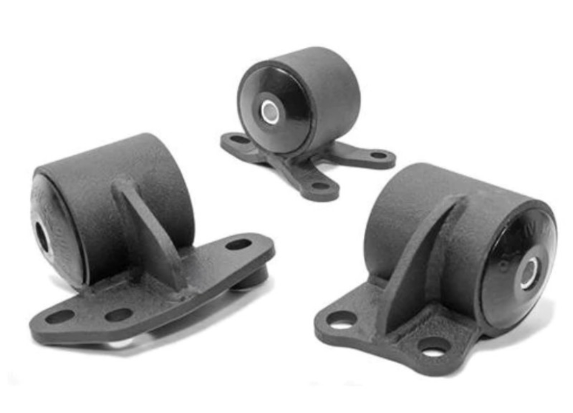 Picture of Innovative 92-95 Civic B/D Series Black Steel Mounts 95A Bushings (2 Bolt)
