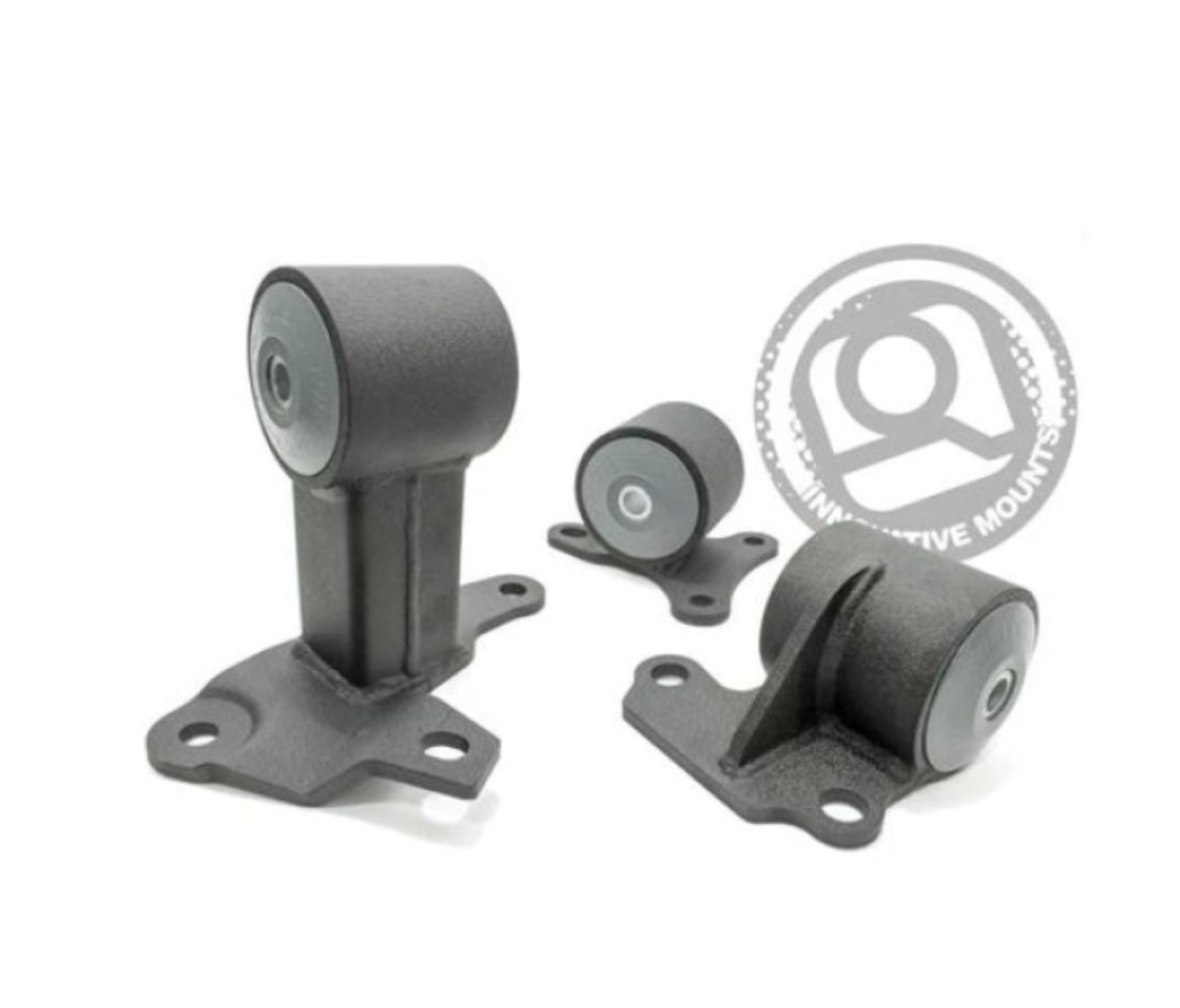 Picture of Innovative 94-97 Accord H-Series Black Steel Mounts 95A Bushings