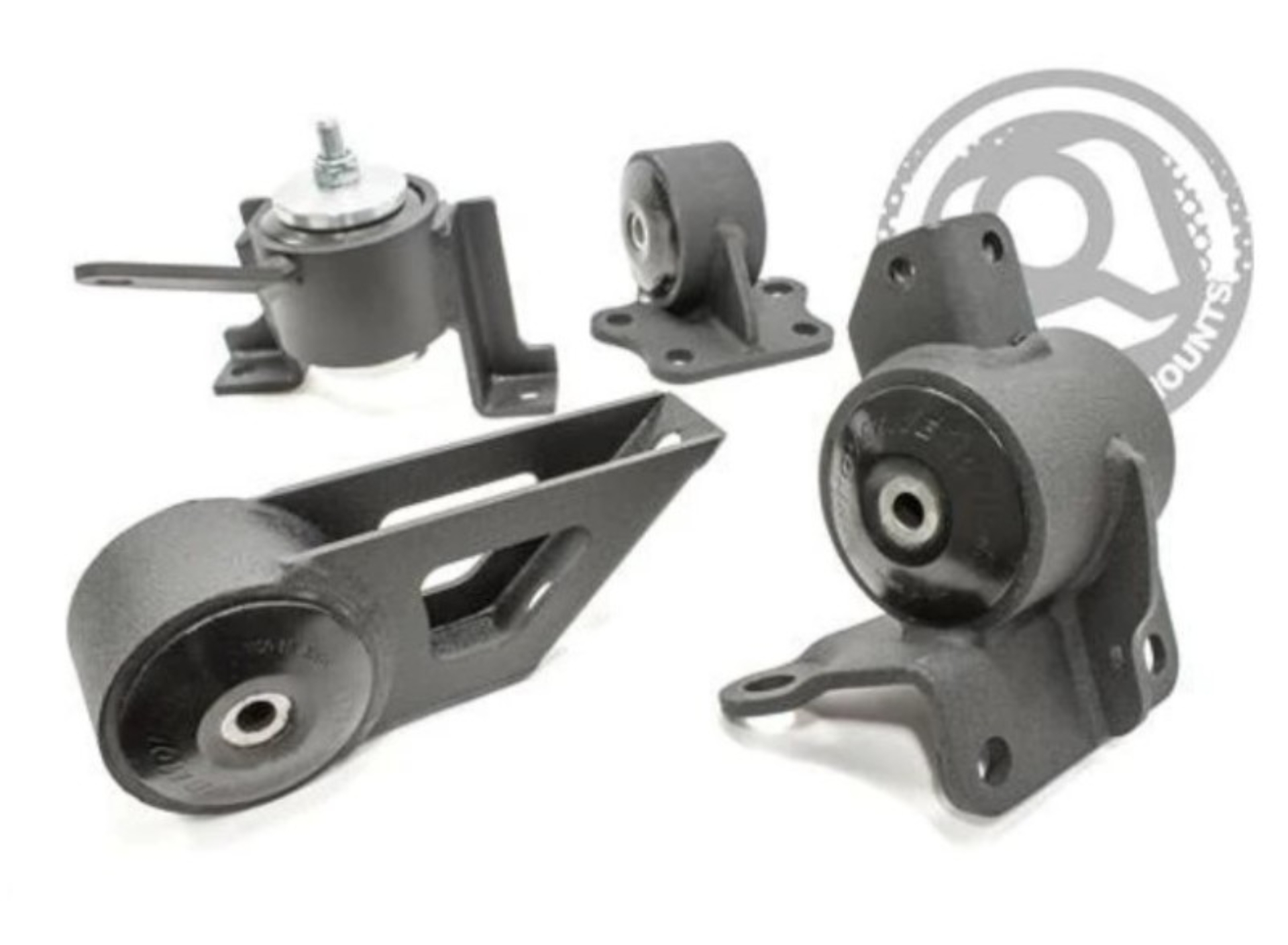 Picture of Innovative 05-12 Lotus ELISE/EXIGE 2ZZ Black Steel Mounts 95A Bushings