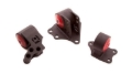 Picture of Innovative 95-99 Mitsubishi Eclipse 4G63 / 4G64 Black Steel Mounts 95A Bushings