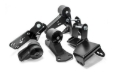 Picture of Innovative 96-00 Civic K-Series Black Steel Mounts 95A Bushings (EG/DC Subframe)