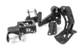 Picture of Innovative 94-01 Integra K-Series Black Steel Mounts 95A Bushings (Not K24 Trans)