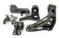 Picture of Innovative 90-93 Integra K-Series Black Steel Mounts 95A Bushings (Not K24 Trans)