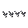 Picture of Injector Dynamics ID1050X Injectors - 48mm Length - 14mm Top - Denso Lower Cushion (Set of 4)