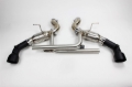 Picture of Mishimoto 2016+ Chevrolet Camaro SS Dual-Tip Pro Axle-Back Exhaust w/ Black Tips
