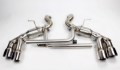 Picture of Mishimoto 2016+ Chevrolet Camaro SS Quad-Tip Pro Axle-Back Exhaust w/ Polished Tips
