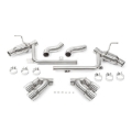 Picture of Mishimoto 2016+ Chevrolet Camaro SS Quad-Tip Pro Axle-Back Exhaust w/ Polished Tips