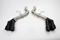 Picture of Mishimoto 2016+ Chevrolet Camaro SS Quad-Tip Race Axle-Back Exhaust w/ Black Tips