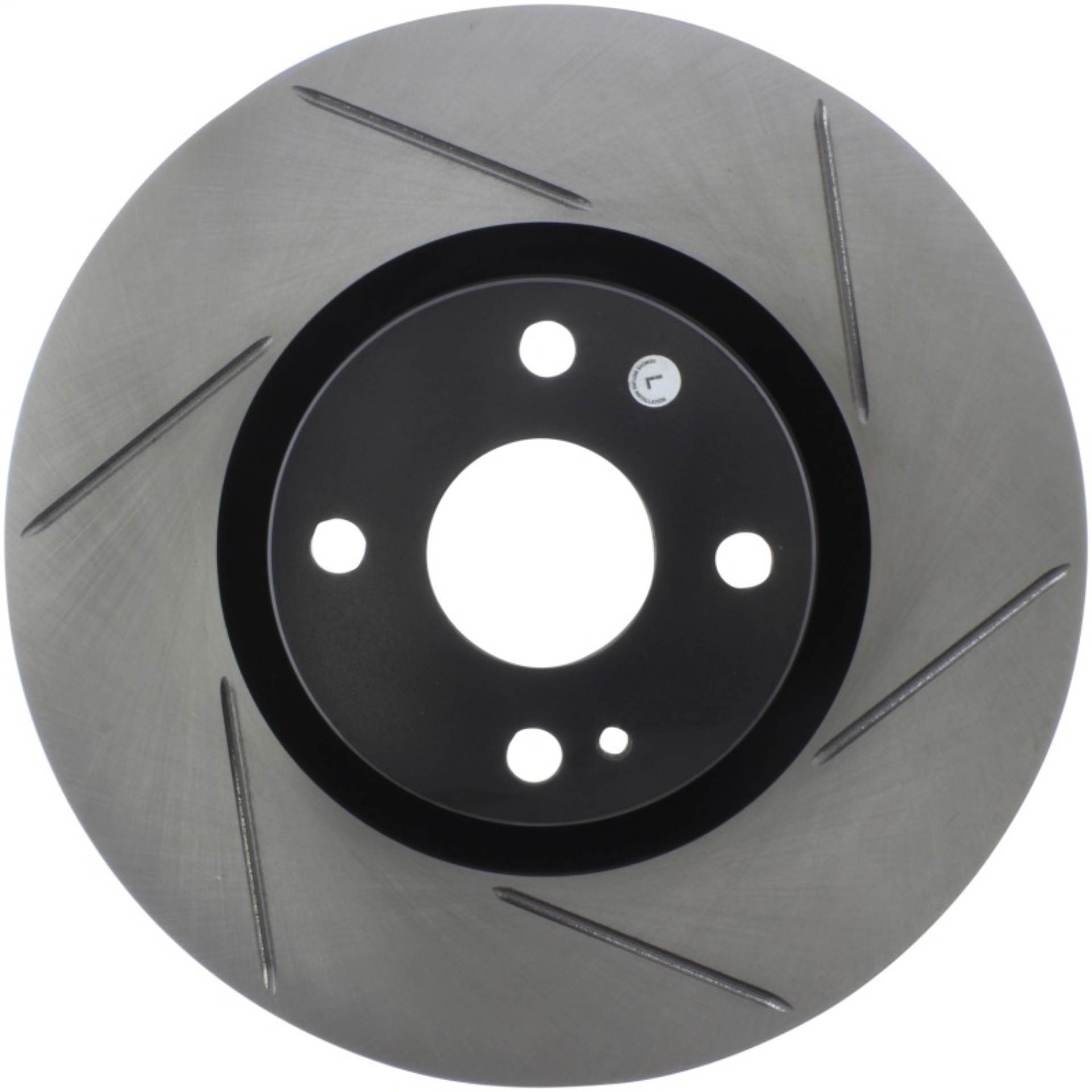 Picture of Sport Slotted Brake Rotor; Front Left