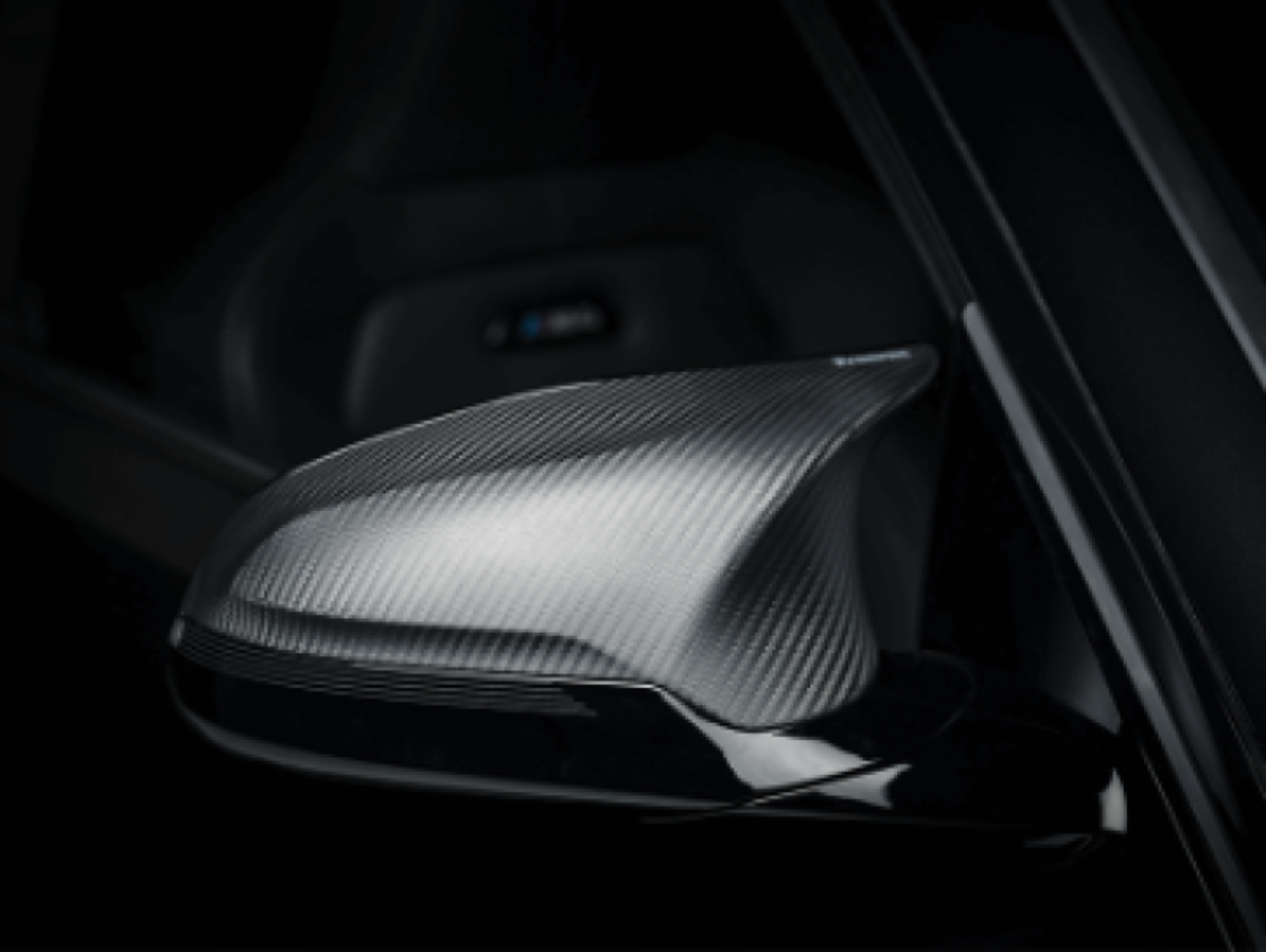 Picture of Akrapovic 2014+ BMW M3 (F80) Carbon Fiber Mirror Cap Set - Matte