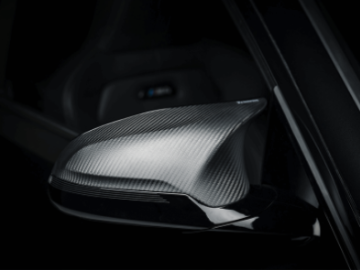 Picture of Akrapovic 2014+ BMW M3 (F80) Carbon Fiber Mirror Cap Set - Matte