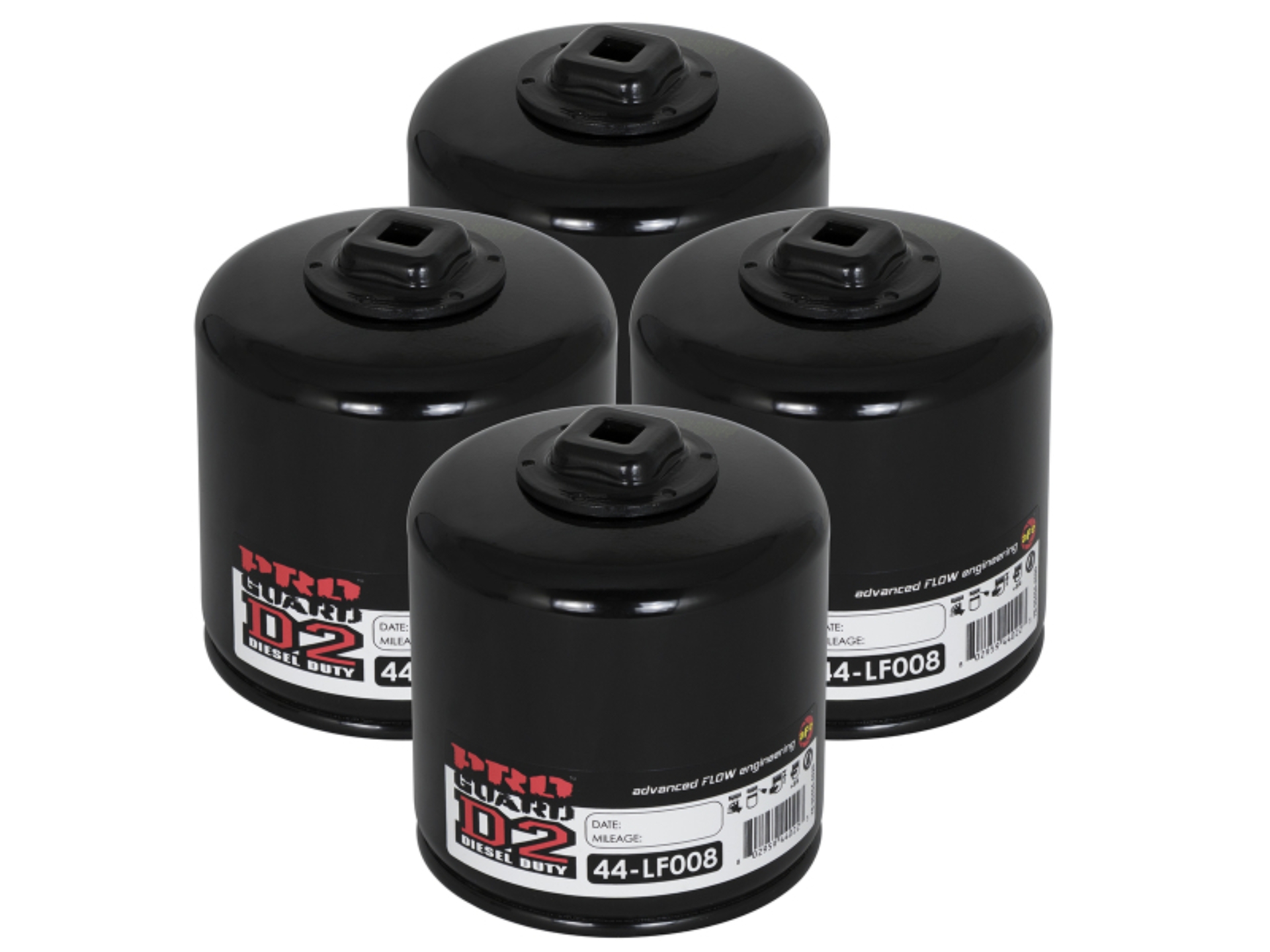 Picture of aFe Pro GUARD D2 Oil Filter 93-11 Ford Gas Trucks V8 4.6L/5.4L/5.8L (4 Pack)