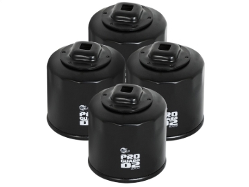 Picture of aFe Pro GUARD D2 Oil Filter 02-17 Nissan Cars L4/ 04-17 Subaru Cars H4 (4 Pack)