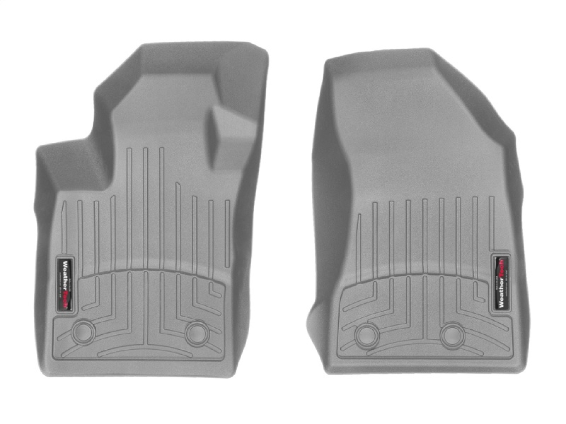 Picture of WeatherTech WT FloorLiner-Front-Grey Floor Mats - 4612051