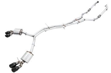Picture of AWE Tuning Audi B9 S5 3.0T Touring Edition Exhaust - Black Diam Tips (102mm)