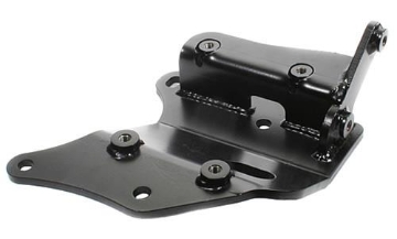 Picture of Innovative 88-91 Civic /CRX B-Series Black Steel Conversion AC Bracket (D-Series Sanden Compressor)
