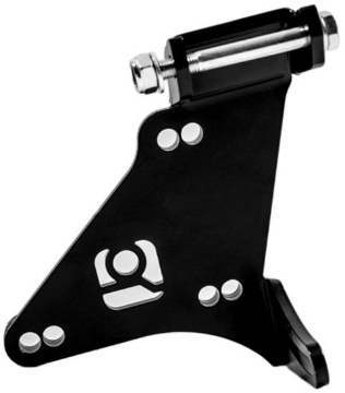 Picture of Innovative N/A H-Series Black Steel H22 Alternator Relocation Bracket