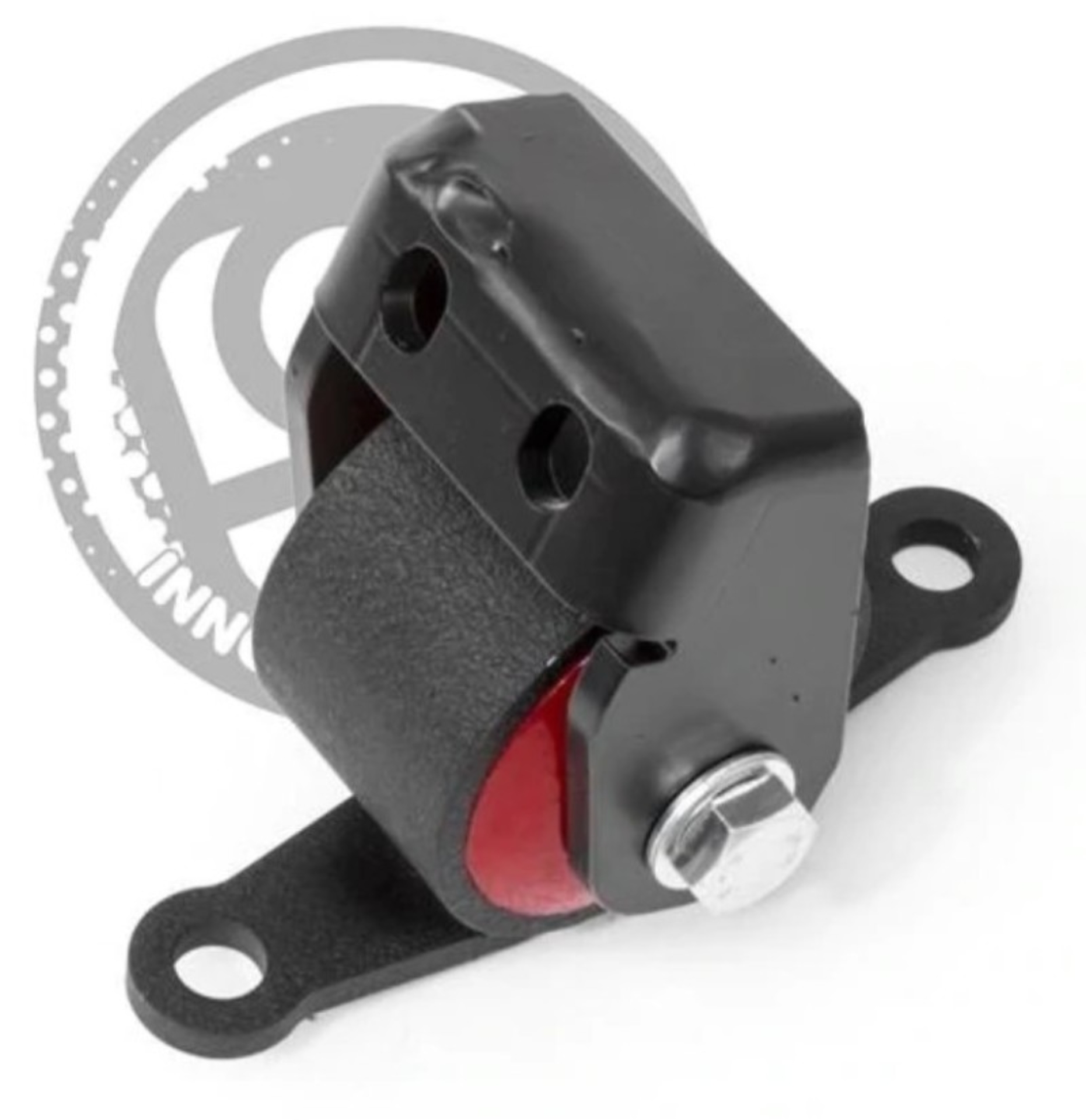 Picture of Innovative 90-93 Integra/88-91 Civic B-Series Black Steel 75A Bushing Front Torque Mount & Bracket