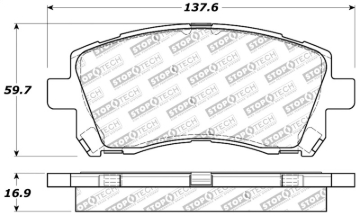 Picture of Sport Brake Pads with Shims and Hardware