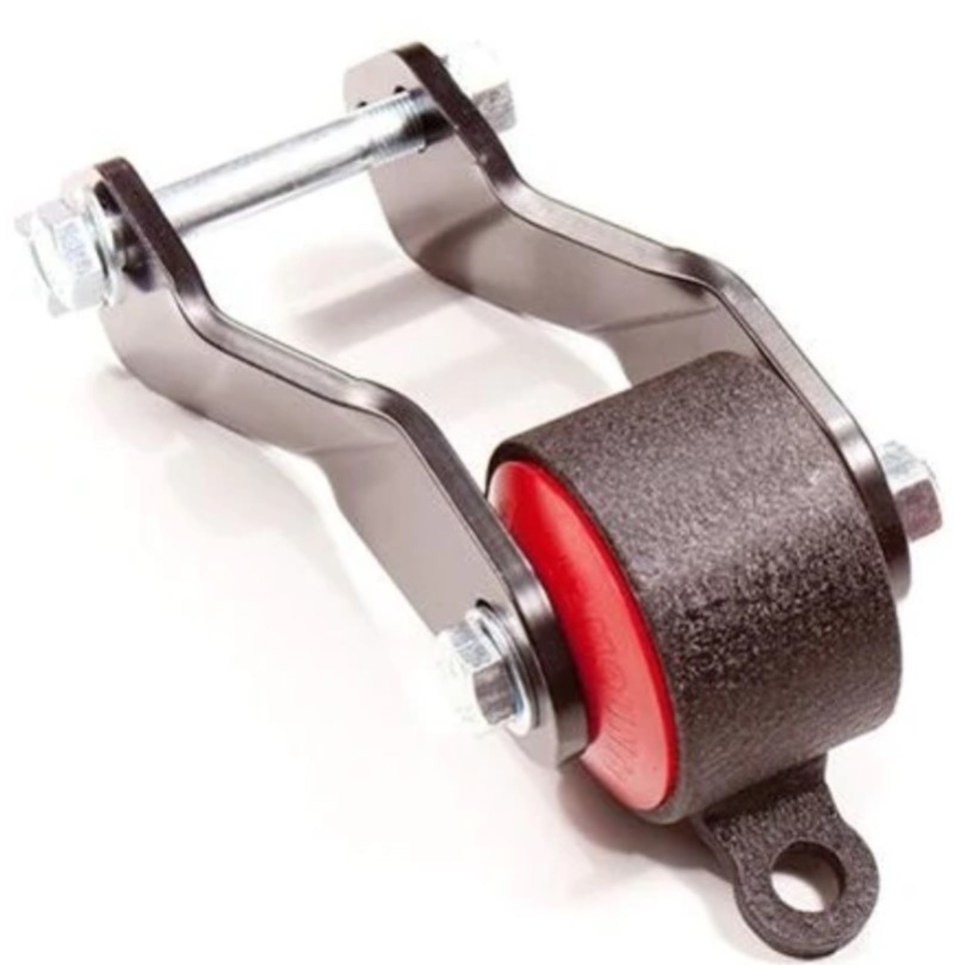 Picture of Innovative 88-91 Civic / CRX D-Series Black Steel 85A Bushing Front Mount for D-Series Cable Trans
