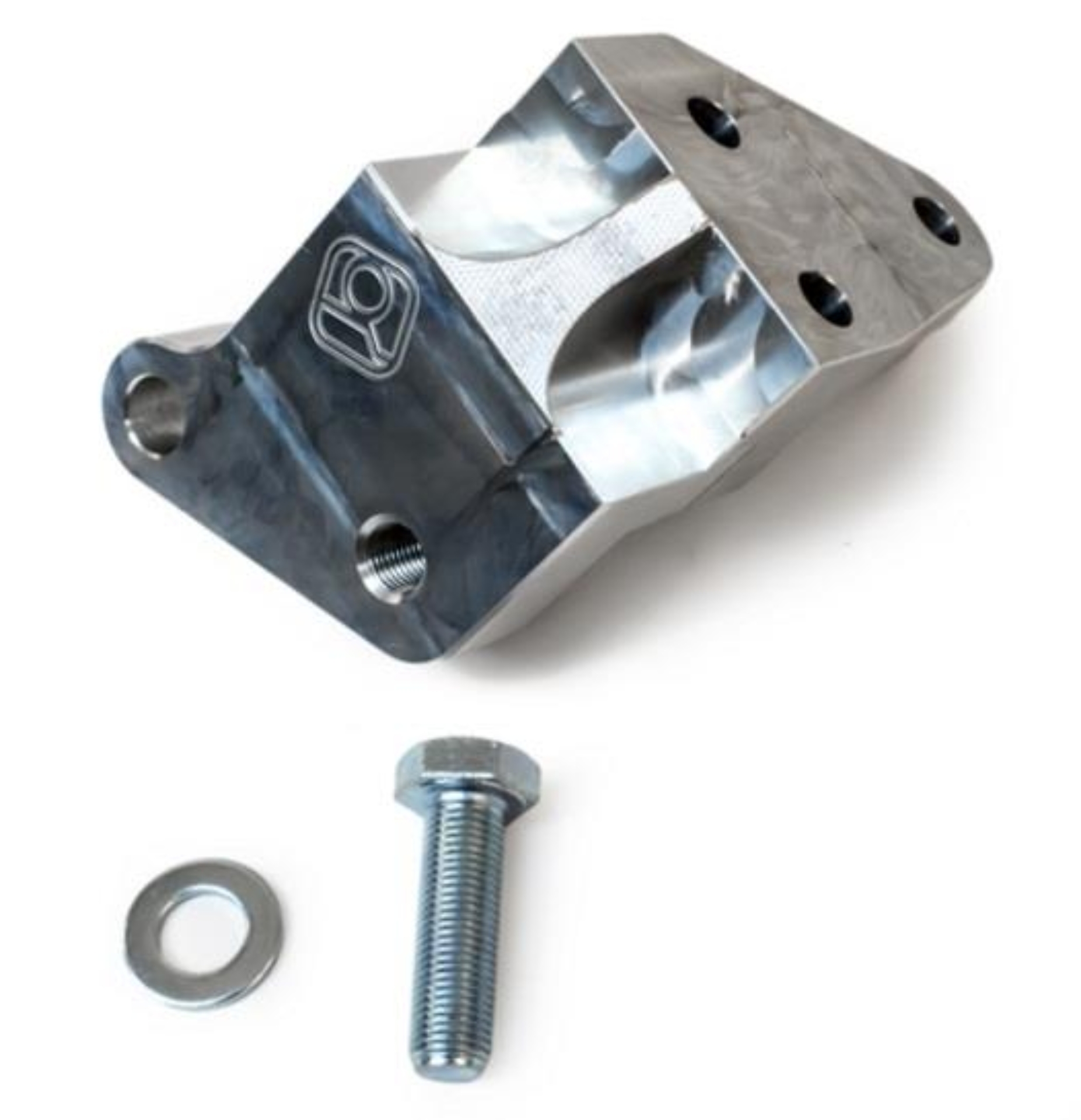 Picture of Innovative 88-91 Civic / CRX 90-93 Integra B-Series Silver Aluminum 2-Bolt Post Mount