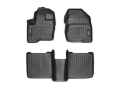 Picture of WeatherTech 09-11 Ford Flex Front and Rear Floorliners - Black