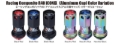 Picture of Project Kics 12X1.25 Neo Chrome R40 Iconix Lock & Lug Nuts - 16+4 (Black Cap)