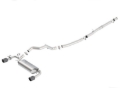 Picture of Borla 16-17 Focus RS Turbocharged 2.3L Single Split Exit ATAK Catback Exhaust