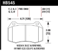 Picture of Hawk 03-07 G35/350z w/ Brembo HP+ Street Front Brake Pads
