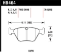 Picture of Hawk 01-06 BMW 330Ci / 01-05 330i/330Xi / 03-06 M3 HPS Street Front Brake Pads