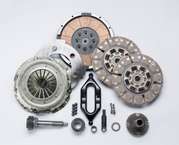 Picture of South Bend Clutch 94-04 Dodge NV4500 Super Street Dual Dampened Ceramic Disc Clutch Kit w/ ISK 1.375