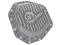 Picture of aFe Power Street Ser Rear Diff Cover Raw w/Mach Fin 2017 Ford Diesel Trucks V8-6.7L(td) Dana M275-14