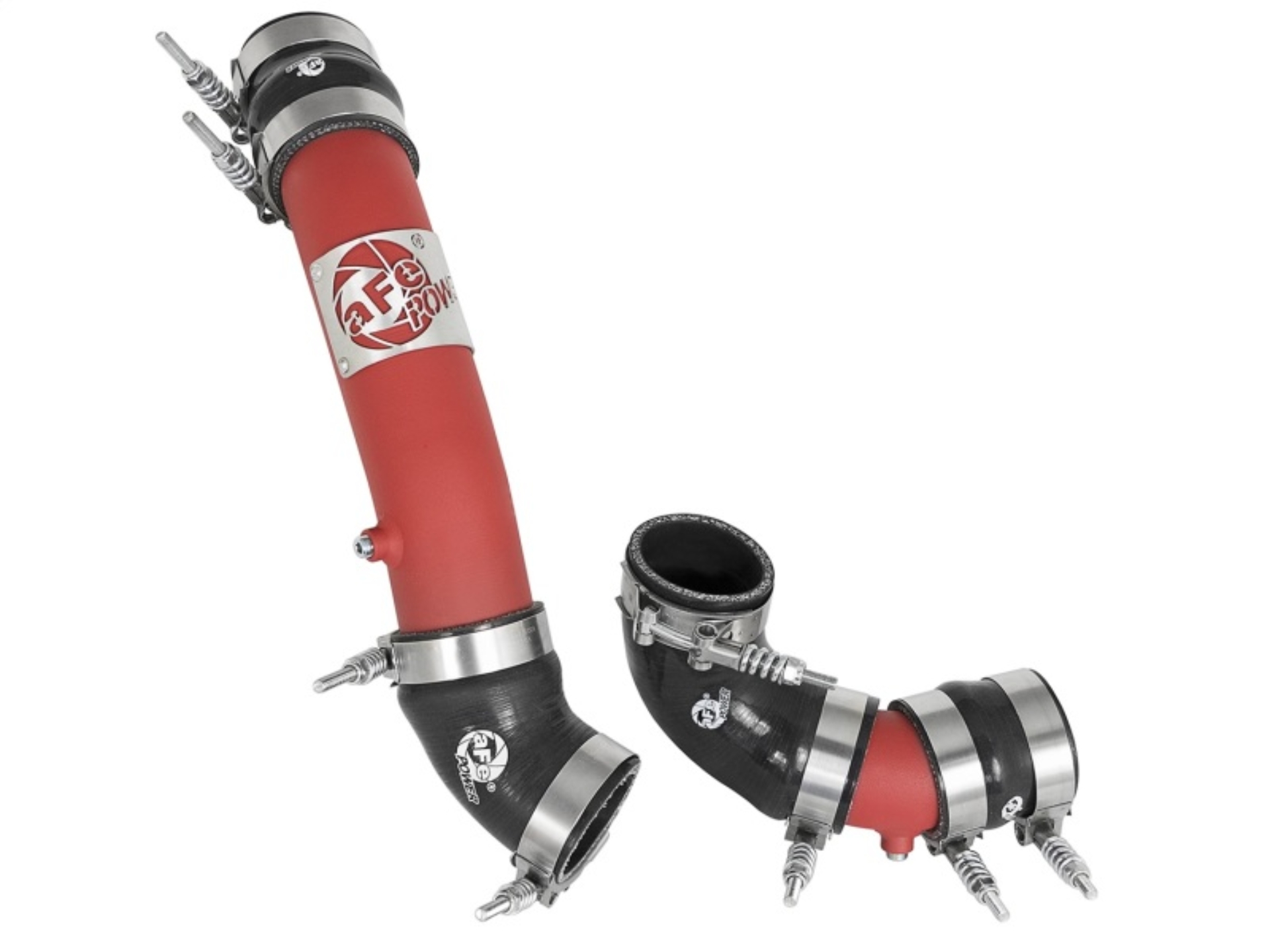 Picture of aFe Bladerunner Intercooler Tube Hot/Cold - Red 2017 Honda Civic Type R L4-2.0L (t)
