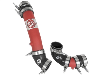 Picture of aFe Bladerunner Intercooler Tube Hot/Cold - Red 2017 Honda Civic Type R L4-2.0L (t)
