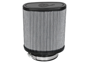 Picture of aFe Magnum FLOW Pro DRY S Universal Air Filter 3.5in Flange 5.75x5in Base 6x2.75in Top 6.5in Height