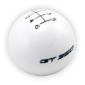 Picture of Ford Racing 15-19 Mustang GT350 White 6-Speed Shift Knob