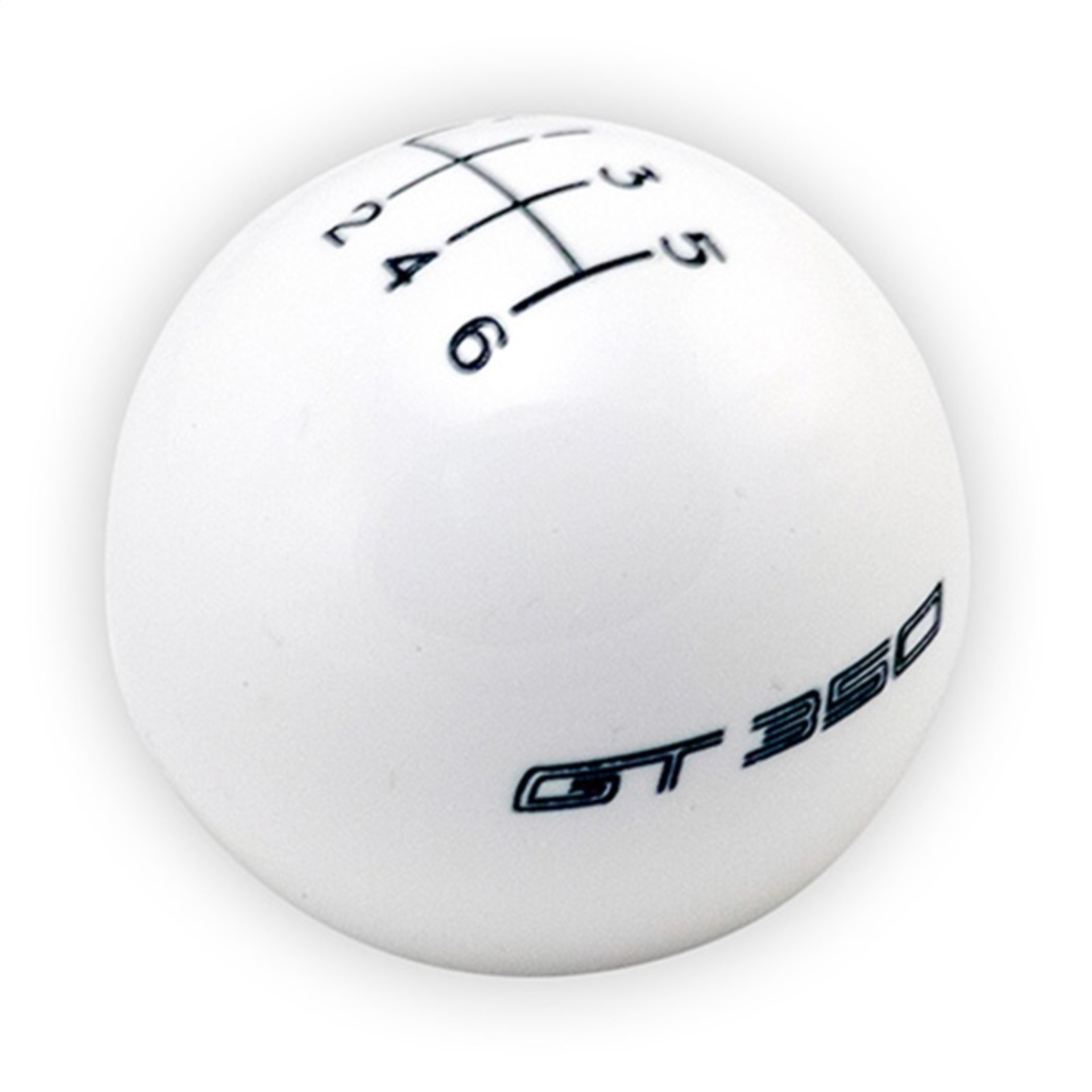 Picture of Ford Racing 15-19 Mustang GT350 White 6-Speed Shift Knob