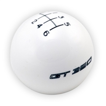 Picture of Ford Racing 15-19 Mustang GT350 White 6-Speed Shift Knob