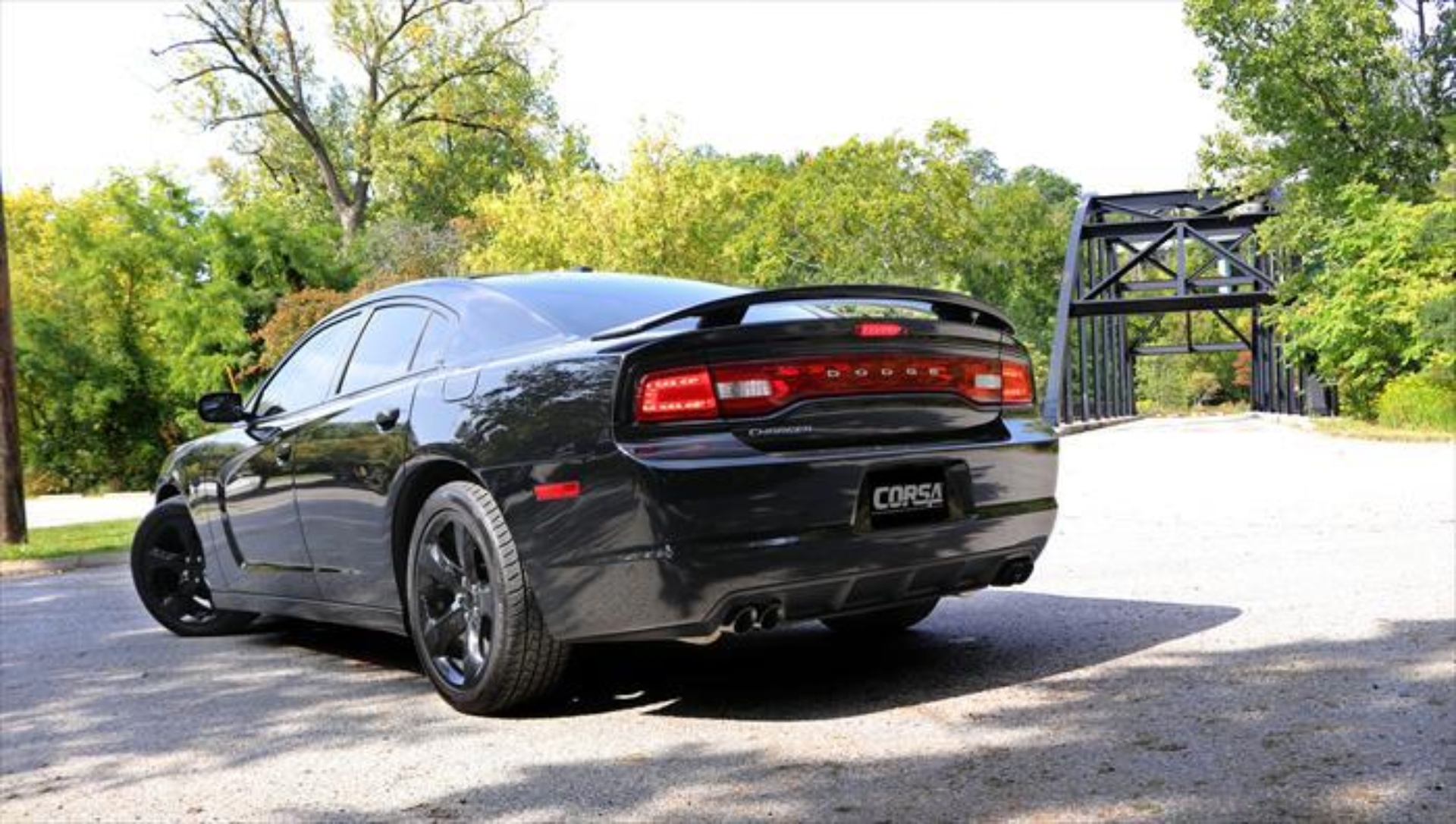 Picture of Corsa SXT 2.5in Sport Cat-Back Dual Rear Exit w/ Twin 3.0in Black Tips - 14474BLK