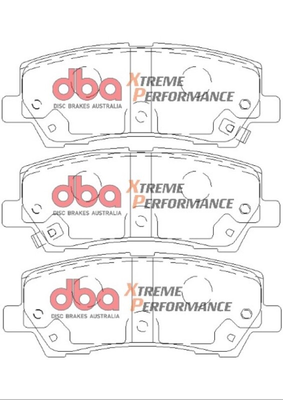 Picture of DBA 15-17 Ford Mustang GT V8 w/Brembo Brakes XP650 Rear Brake Pads