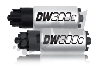 Picture of DeatschWerks 09-15 Cadillac CTS-V DW300c (2) 340 LPH In-Tank Fuel Pumps w/ Install Kit