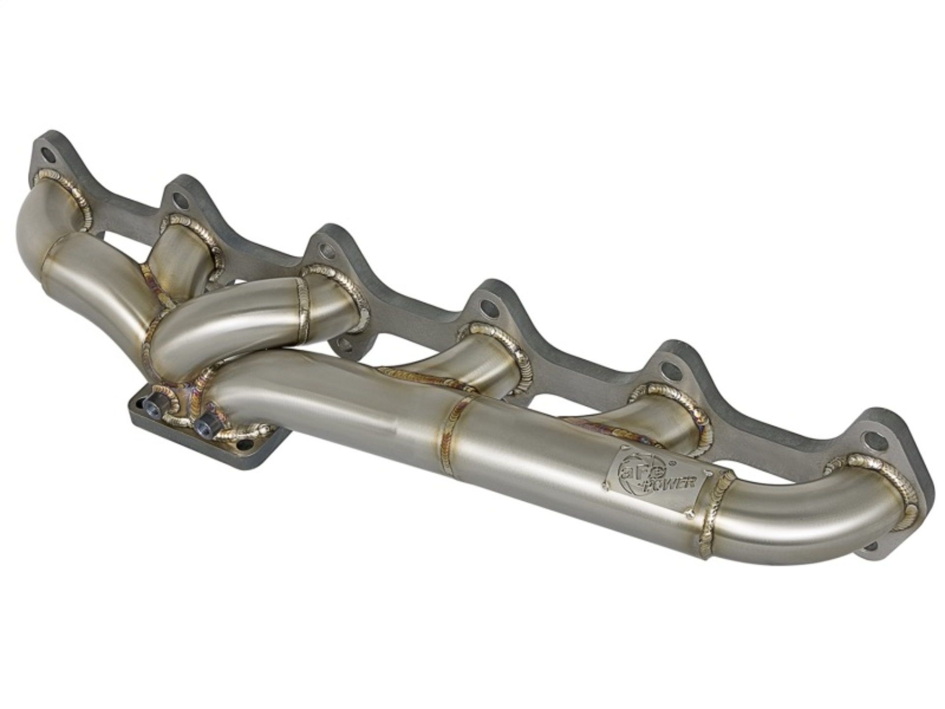 Picture of aFe Twisted Steel Header w/ Turbo Manifold 03-07 Dodge Diesel L6-5.9L